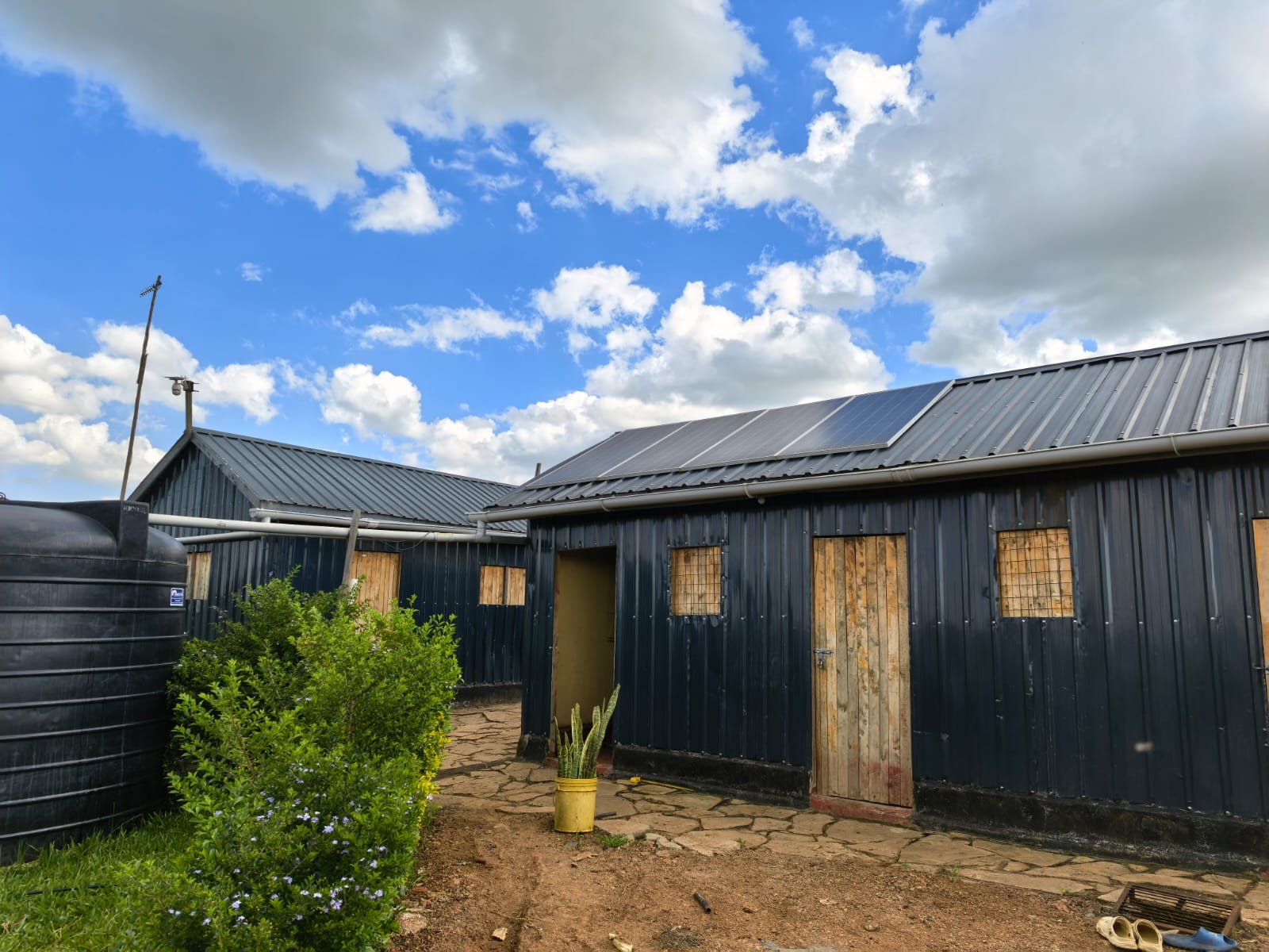 Kiserian Farm House — solar panels